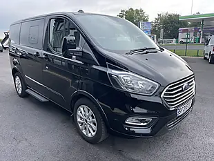 Used 2021 Ford Tourneo Custom Independence RS 5 Crew Van Black - Interior and Exterior details 2
