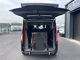 Used 2021 Ford Tourneo Custom Independence RS 5 Crew Van Black - Interior and Exterior details 6