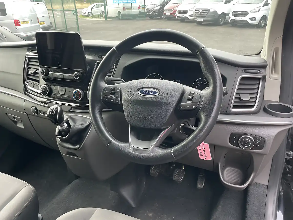 Used 2021 Ford Tourneo Custom Independence RS 5 Crew Van Black - Interior and Exterior details 9