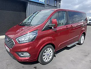 Used 2021 Ford Tourneo Custom Independence RS 6 Crew Van Red - Interior and Exterior details 3