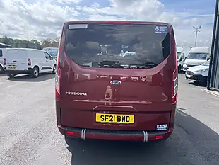 Used 2021 Ford Tourneo Custom Independence RS 6 Crew Van Red - Interior and Exterior details 5
