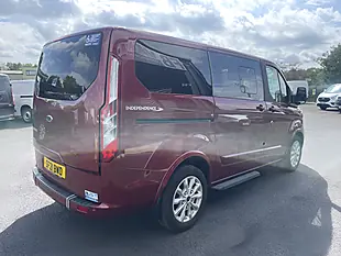 Used 2021 Ford Tourneo Custom Independence RS 6 Crew Van Red - Interior and Exterior details 6