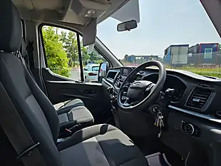 Used 2021 Ford Transit 350 Leader Crew Cab Tipper White - Interior and Exterior details 12