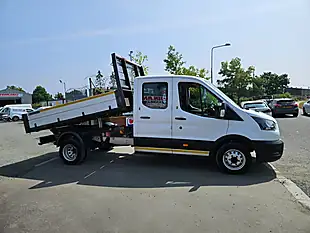 Used 2021 Ford Transit 350 Leader Crew Cab Tipper White - Interior and Exterior details 2