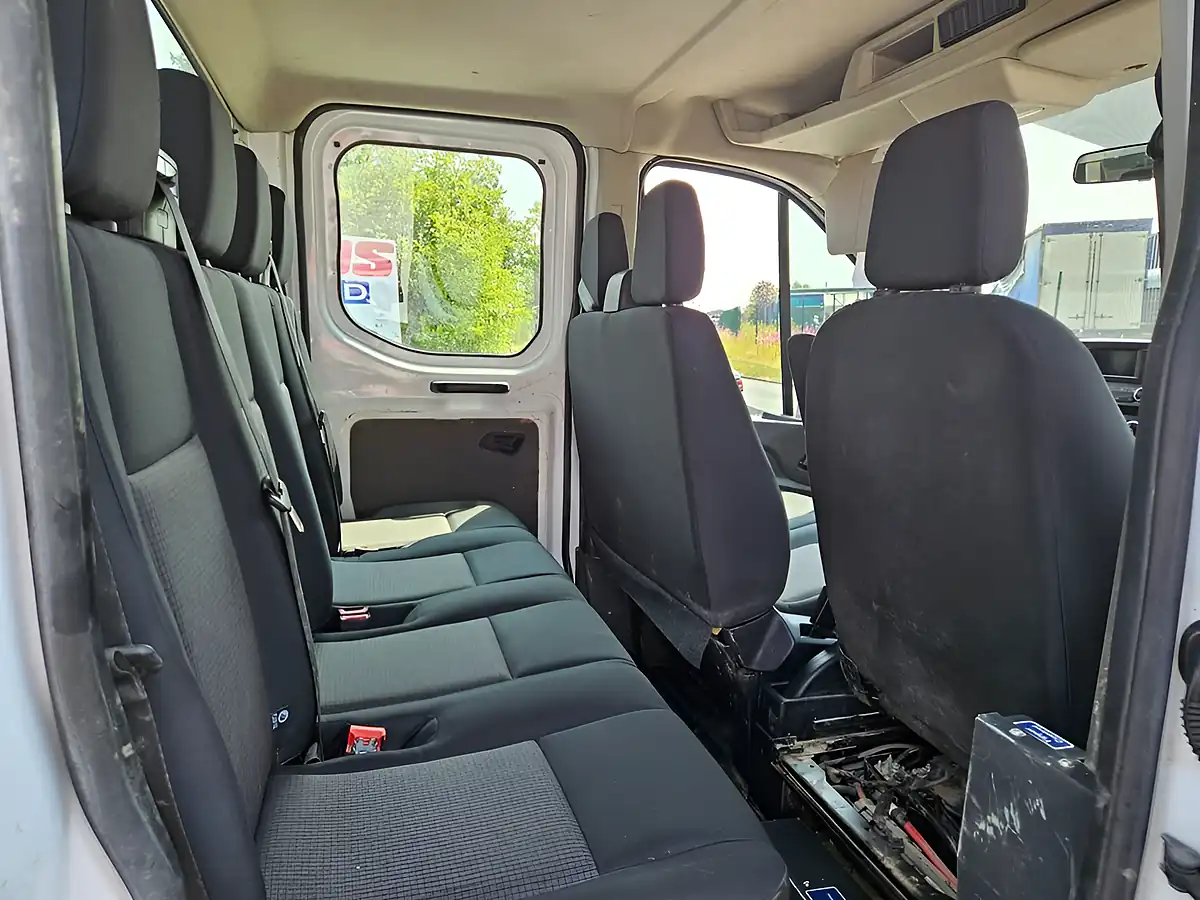 Used 2021 Ford Transit 350 Leader Crew Cab Tipper White - Interior and Exterior details 9