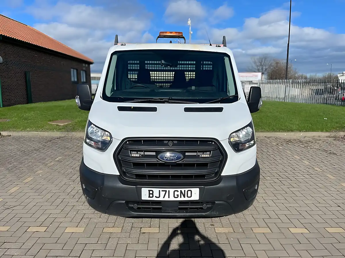 Used 2021 Ford Transit 350 Leader Dropside White - Interior and Exterior details 2