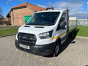 Used 2021 Ford Transit 350 Leader Dropside White - Interior and Exterior details 3