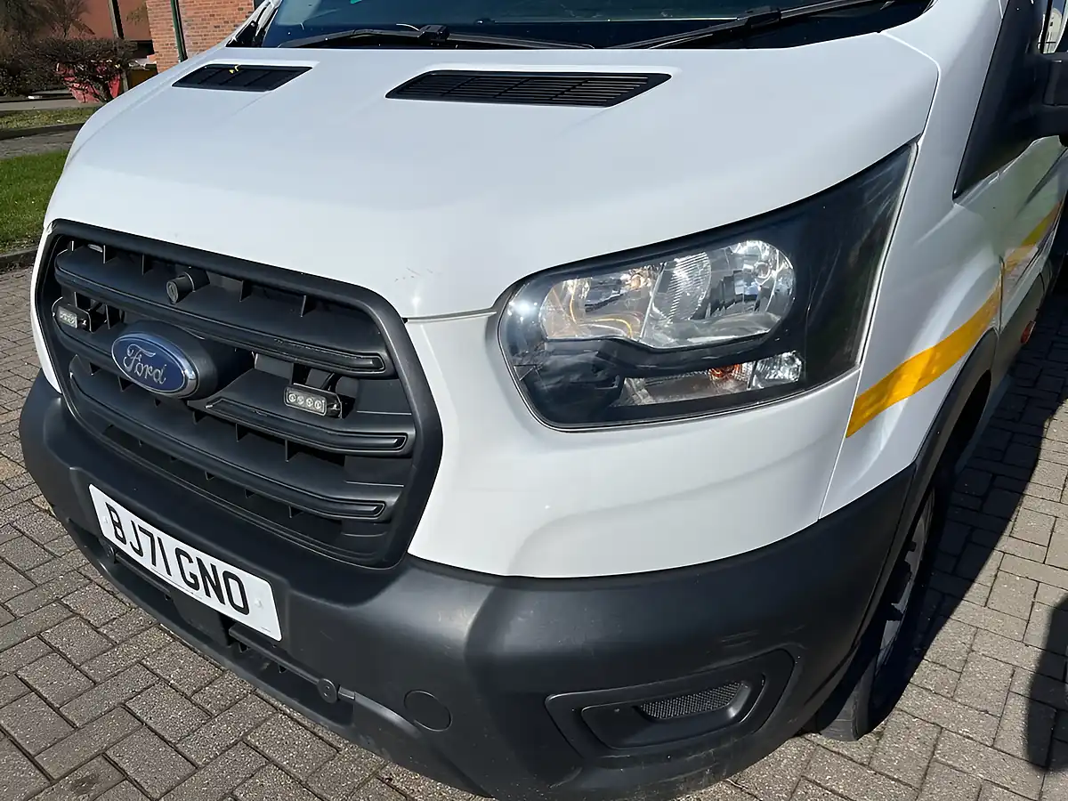 Used 2021 Ford Transit 350 Leader Dropside White - Interior and Exterior details 4