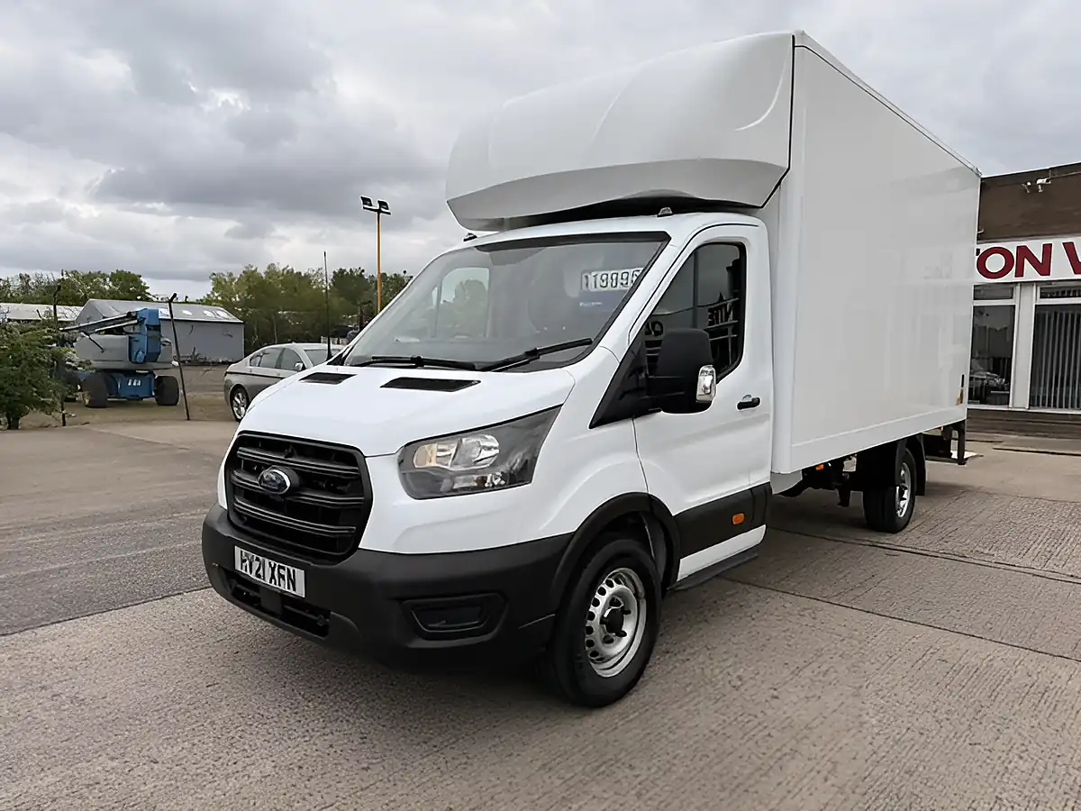 Used 2021 Ford Transit 350 Leader L4 Lwb Luton White - Interior and Exterior details 13