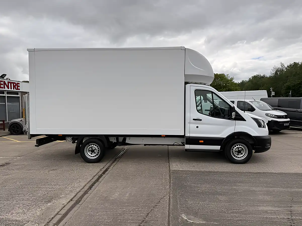 Used 2021 Ford Transit 350 Leader L4 Lwb Luton White - Interior and Exterior details 2