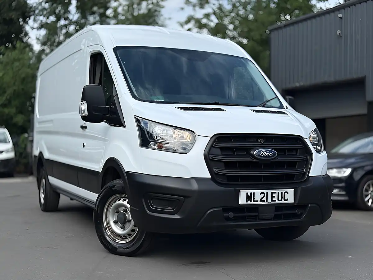 Used 2021 Ford Transit 350 Leader P/V White - Front View
