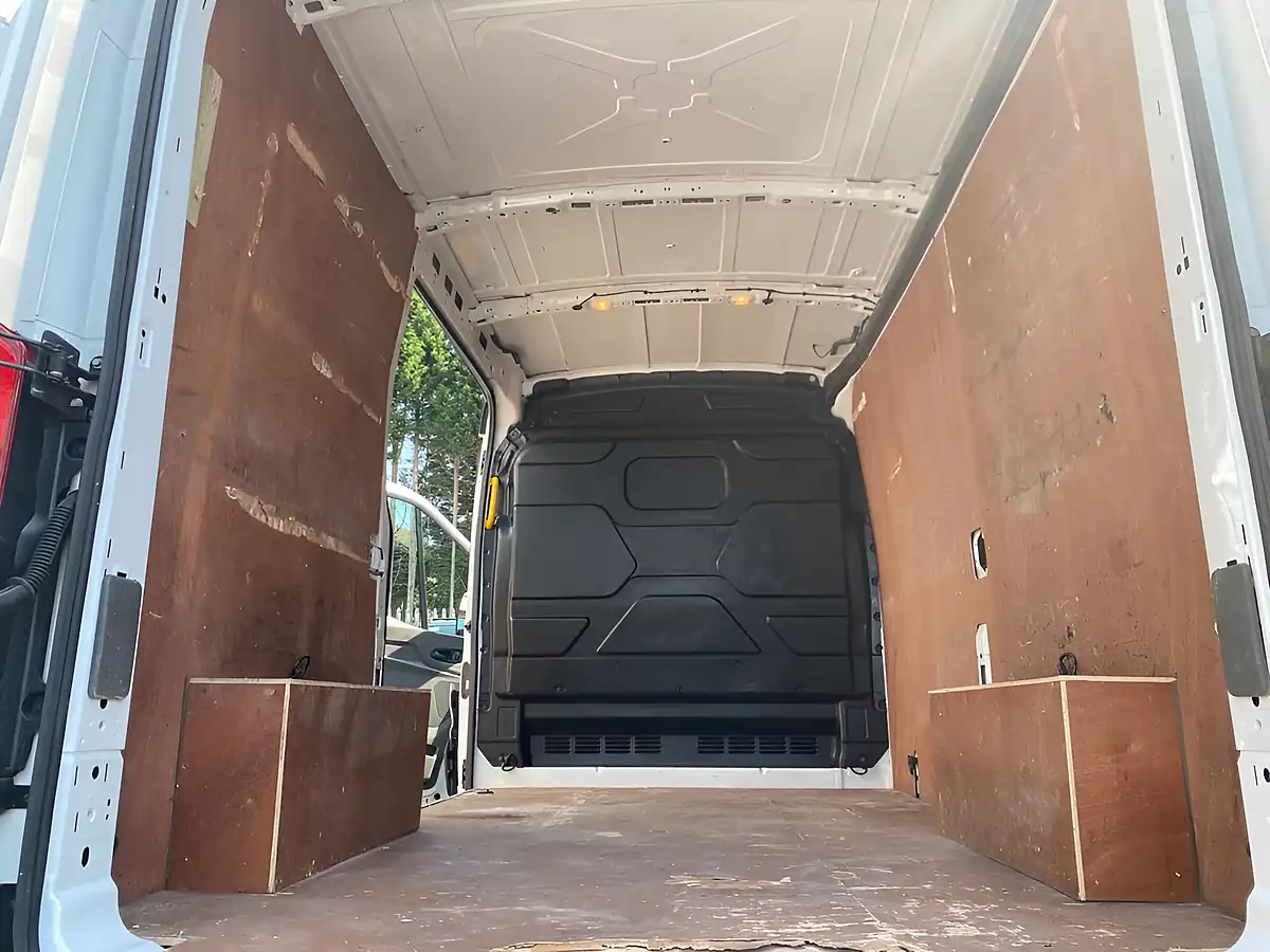 Used 2021 Ford Transit 350 Mwb Med/Roof L2 H2 White - Interior and Exterior details 12