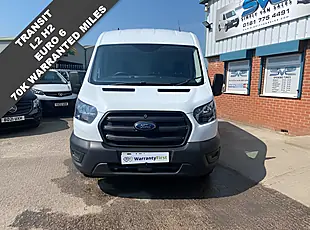 Used 2021 Ford Transit 350 Mwb Med/Roof L2 H2 White - Interior and Exterior details 2
