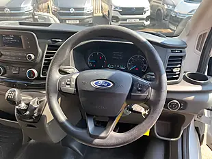 Used 2021 Ford Transit 350 Mwb Med/Roof L2 H2 White - Interior and Exterior details 20