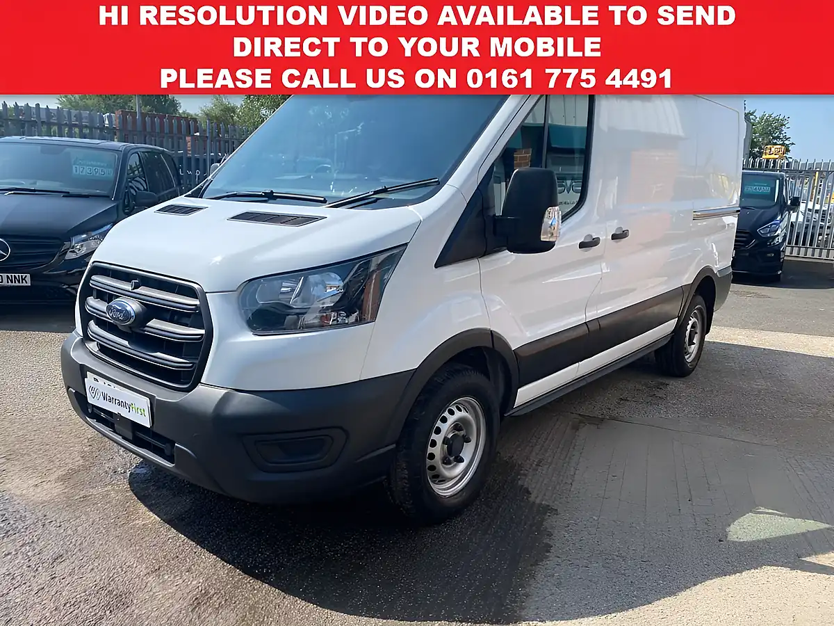 Used 2021 Ford Transit 350 Mwb Med/Roof L2 H2 White - Interior and Exterior details 3