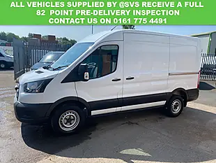 Used 2021 Ford Transit 350 Mwb Med/Roof L2 H2 White - Interior and Exterior details 4