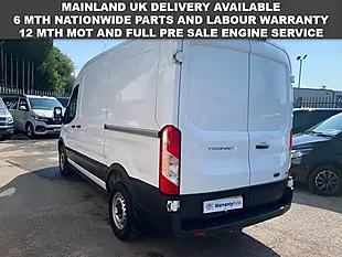 Used 2021 Ford Transit 350 Mwb Med/Roof L2 H2 White - Interior and Exterior details 5
