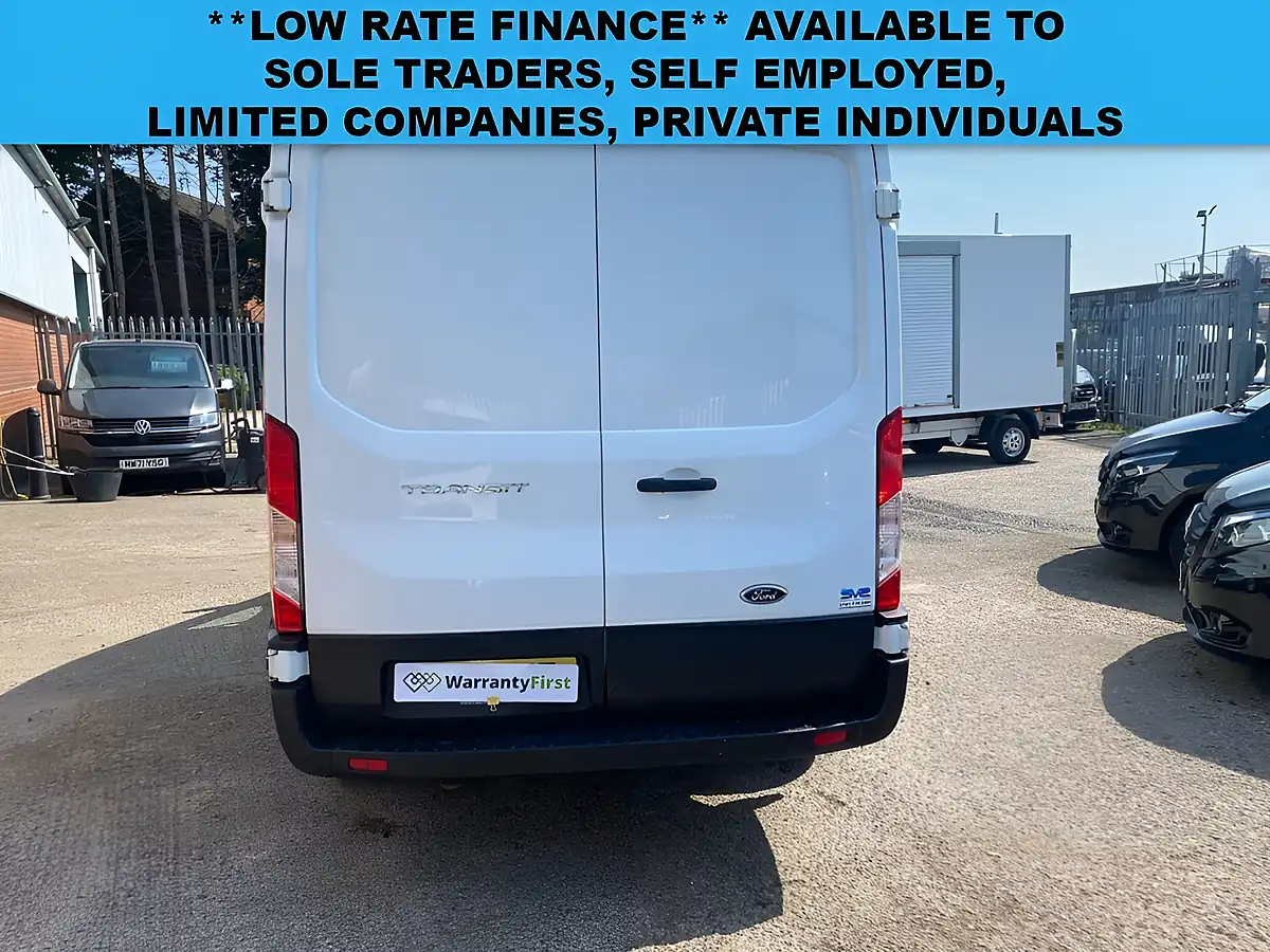 Used 2021 Ford Transit 350 Mwb Med/Roof L2 H2 White - Interior and Exterior details 6