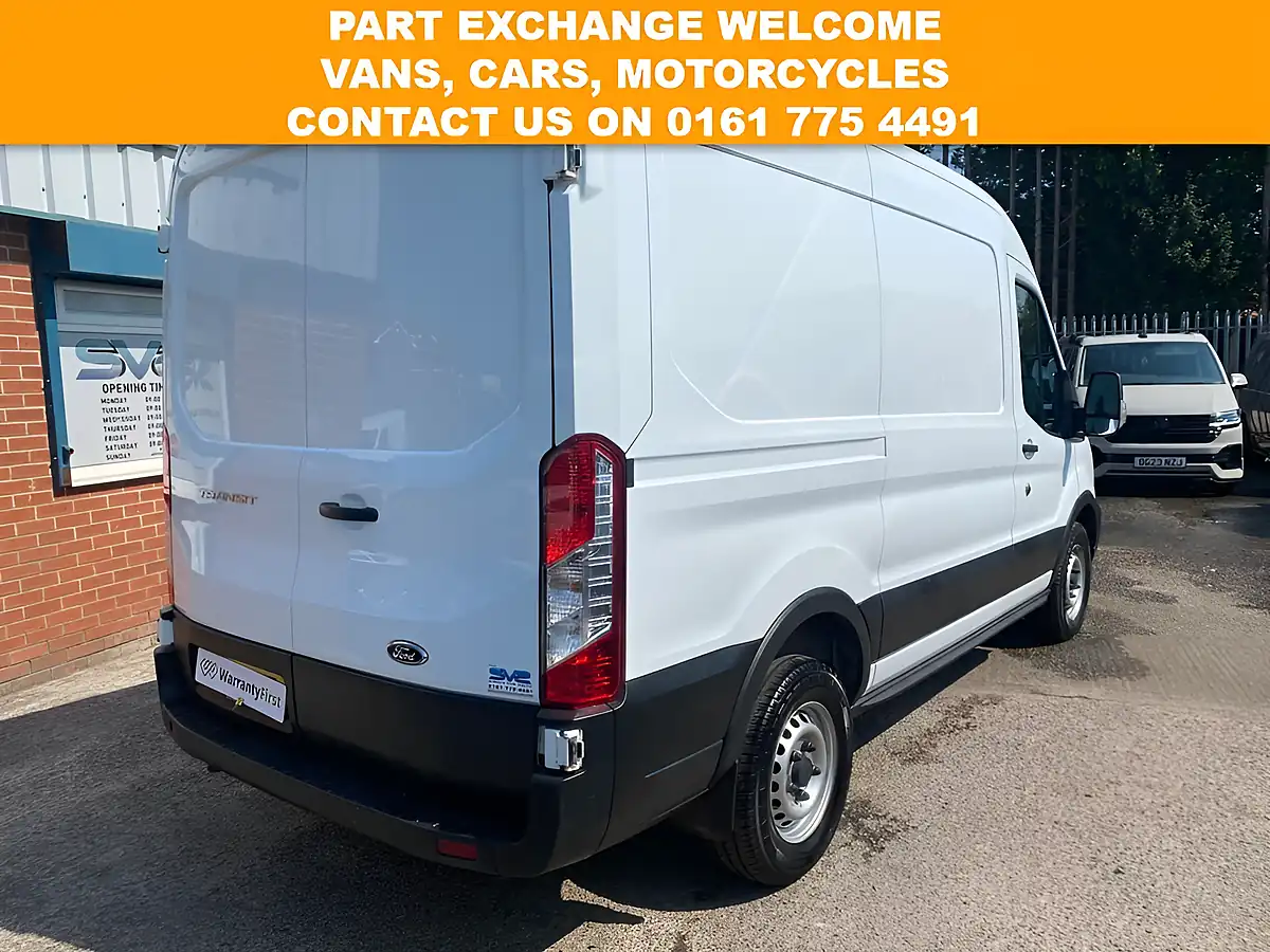 Used 2021 Ford Transit 350 Mwb Med/Roof L2 H2 White - Interior and Exterior details 7