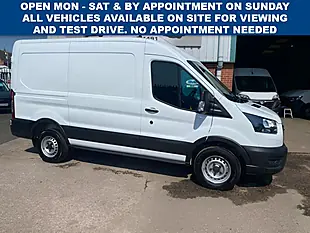Used 2021 Ford Transit 350 Mwb Med/Roof L2 H2 White - Interior and Exterior details 8