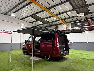 Used 2021 Ford Transit Campervan Red - Interior and Exterior details 4