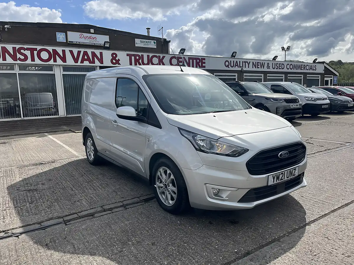 Used 2021 Ford Transit Connect 200 Limited Silver - Front View