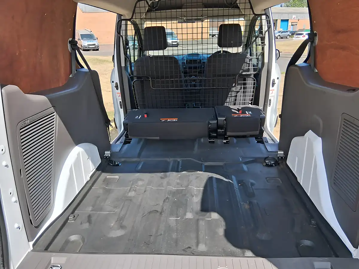 Used 2021 Ford Transit Connect Leader Crew Van Double Cab White - Interior and Exterior details 12