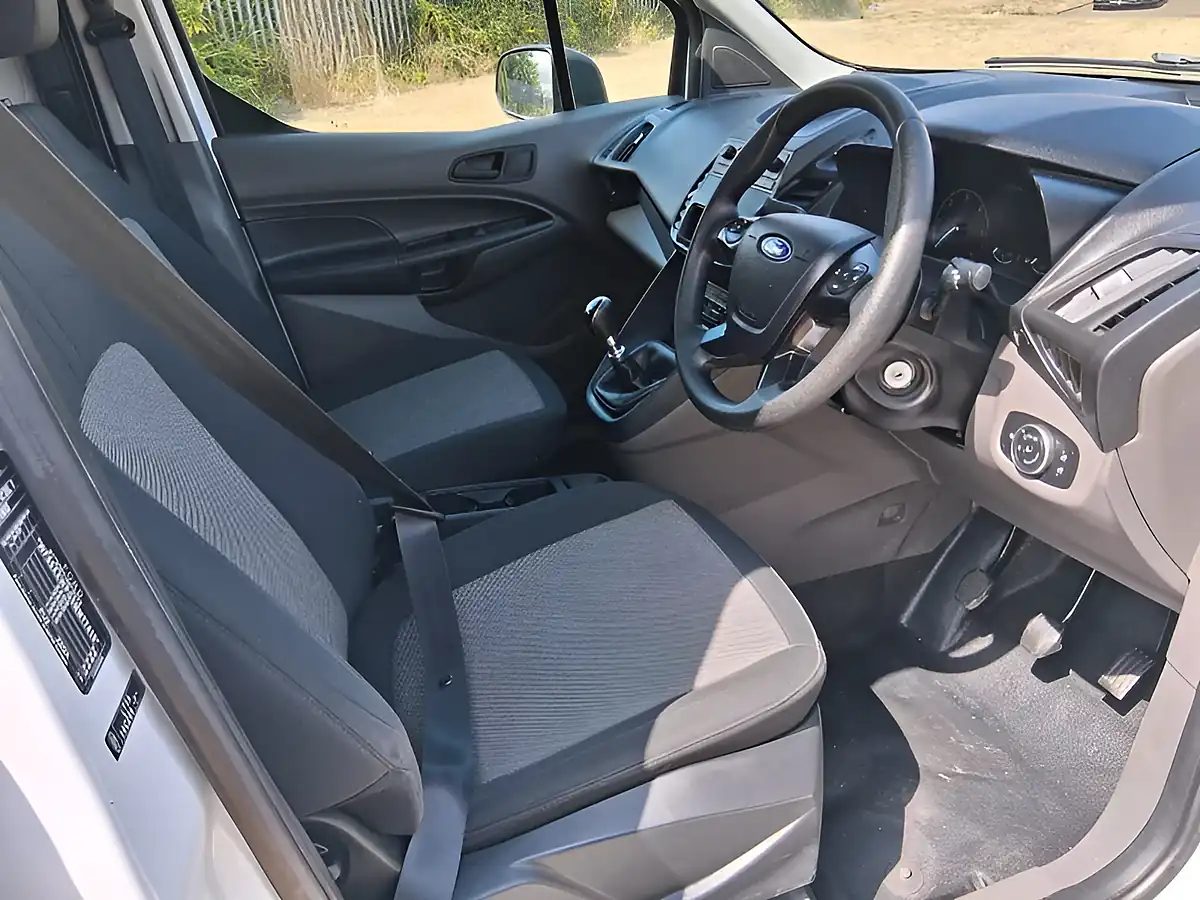 Used 2021 Ford Transit Connect Leader Crew Van Double Cab White - Interior and Exterior details 14
