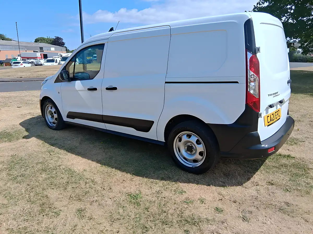 Used 2021 Ford Transit Connect Leader Crew Van Double Cab White - Interior and Exterior details 3