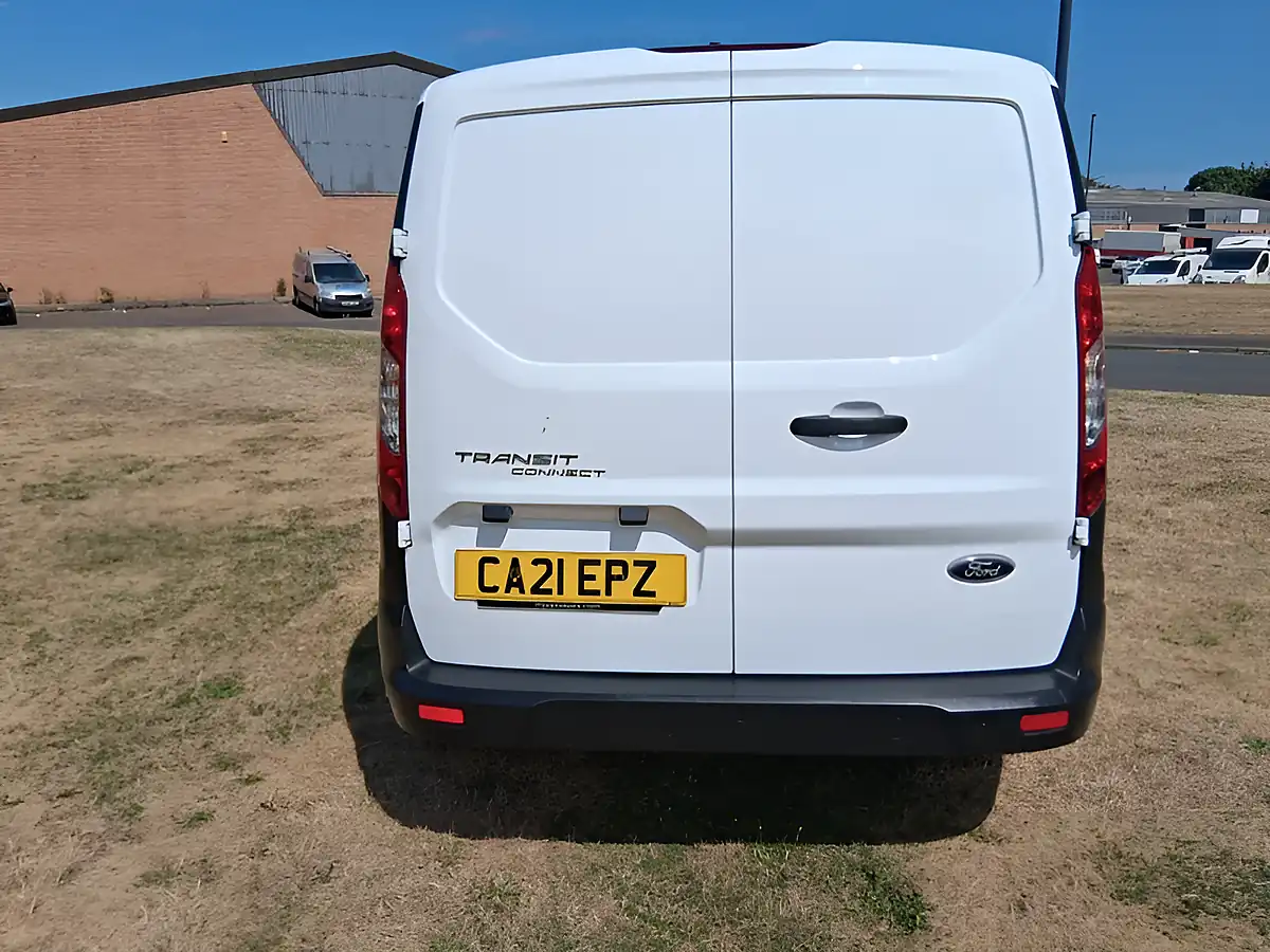 Used 2021 Ford Transit Connect Leader Crew Van Double Cab White - Interior and Exterior details 4