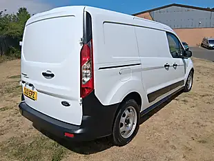 Used 2021 Ford Transit Connect Leader Crew Van Double Cab White - Interior and Exterior details 5