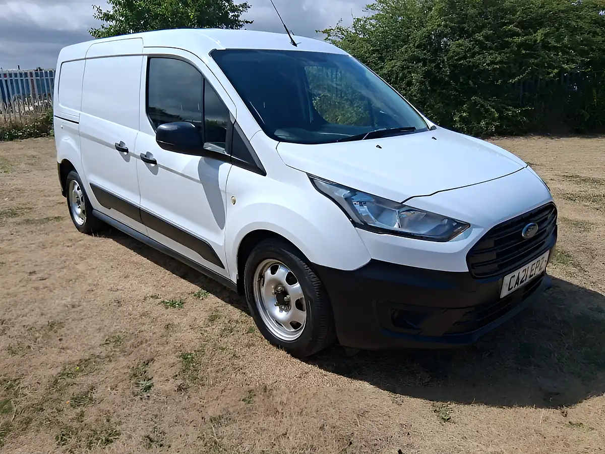 Used 2021 Ford Transit Connect Leader Crew Van Double Cab White - Interior and Exterior details 7