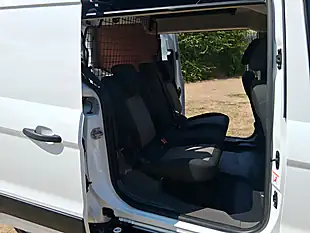 Used 2021 Ford Transit Connect Leader Crew Van Double Cab White - Interior and Exterior details 9