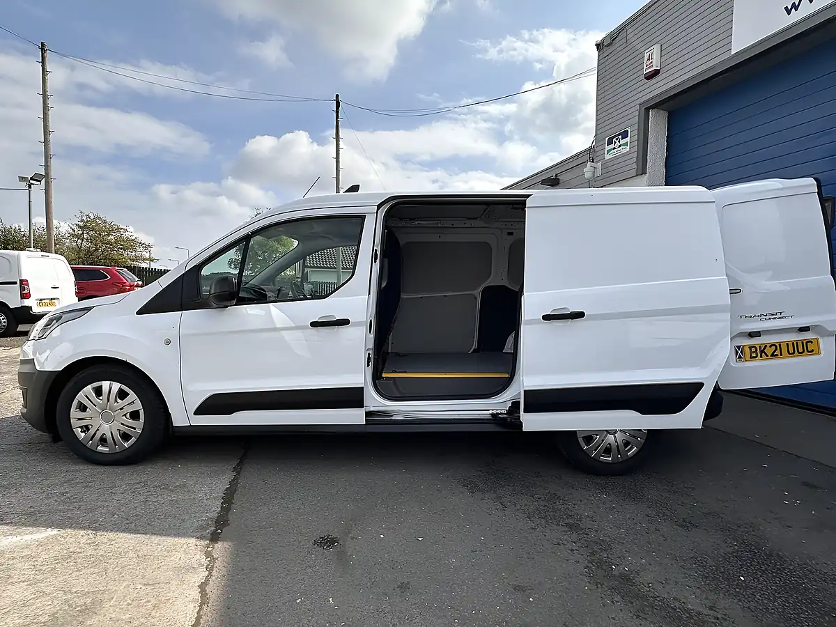 Used 2021 Ford Transit Connect Leader Panel Van White - Interior and Exterior details 10