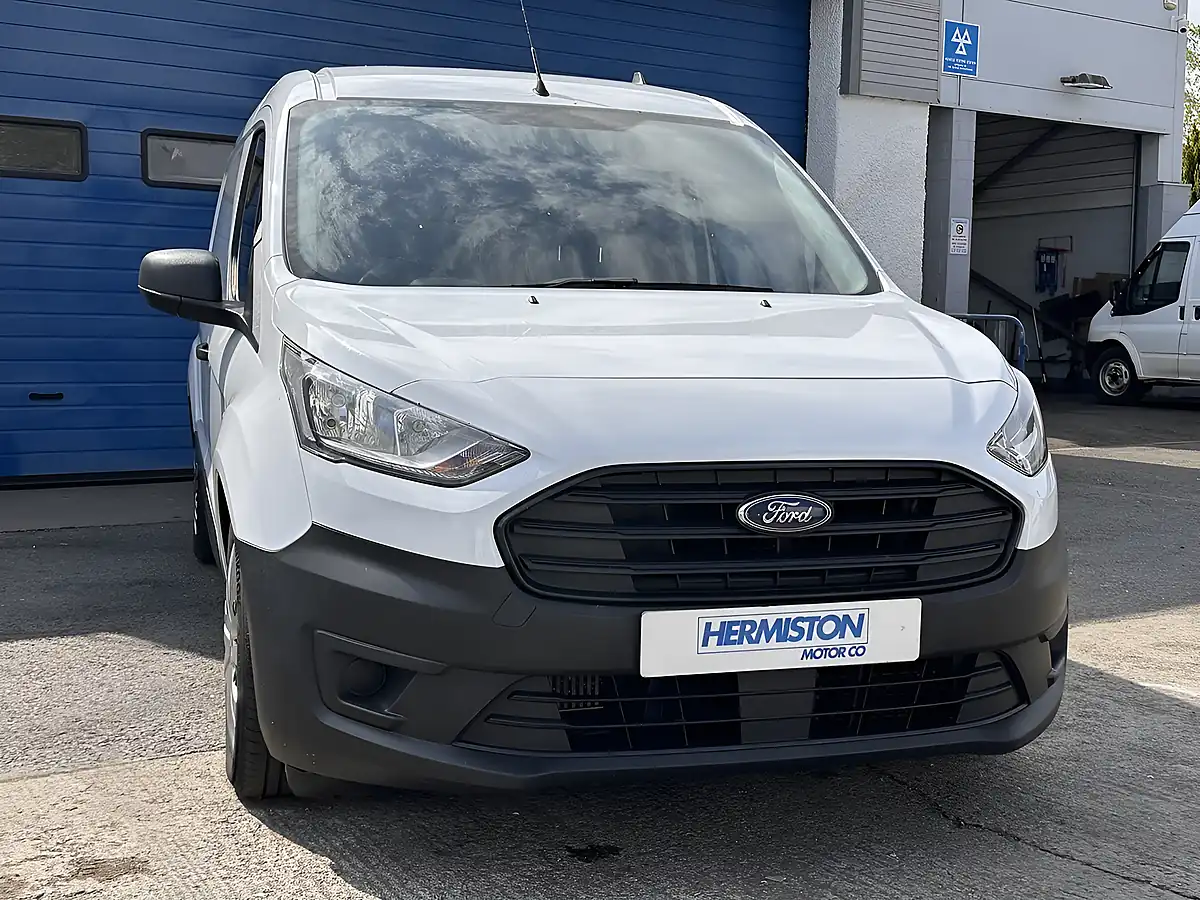 Used 2021 Ford Transit Connect Leader Panel Van White - Interior and Exterior details 3