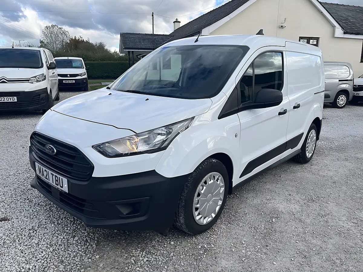 Used 2021 Ford Transit Connect Leader Van 200 L1 White - Interior and Exterior details 4