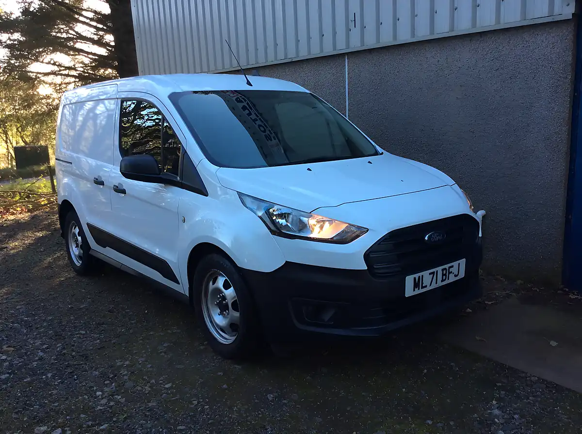 Used 2021 Ford Transit Connect Leader Van 200 L1 White - Interior and Exterior details 2