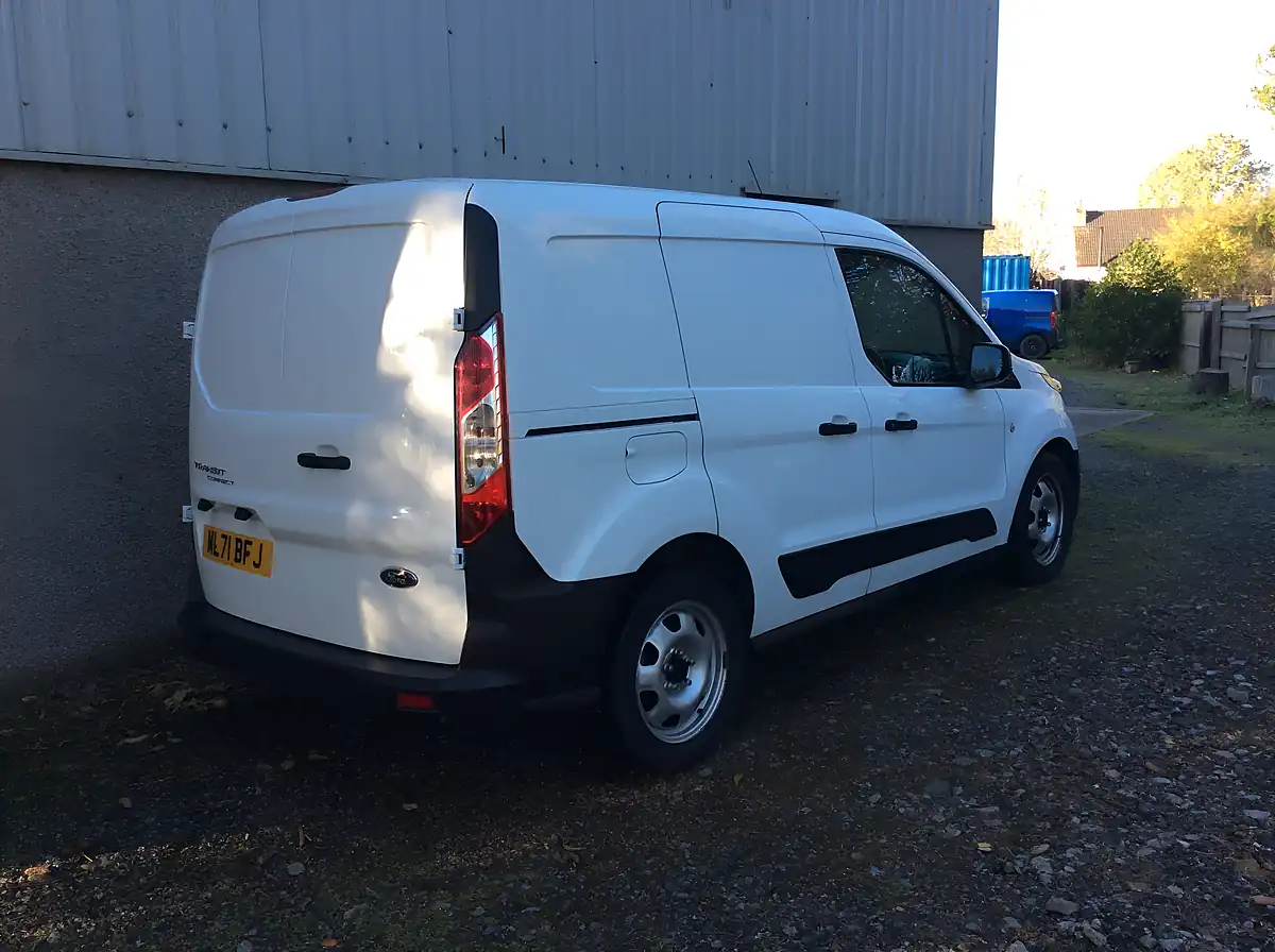 Used 2021 Ford Transit Connect Leader Van 200 L1 White - Interior and Exterior details 3