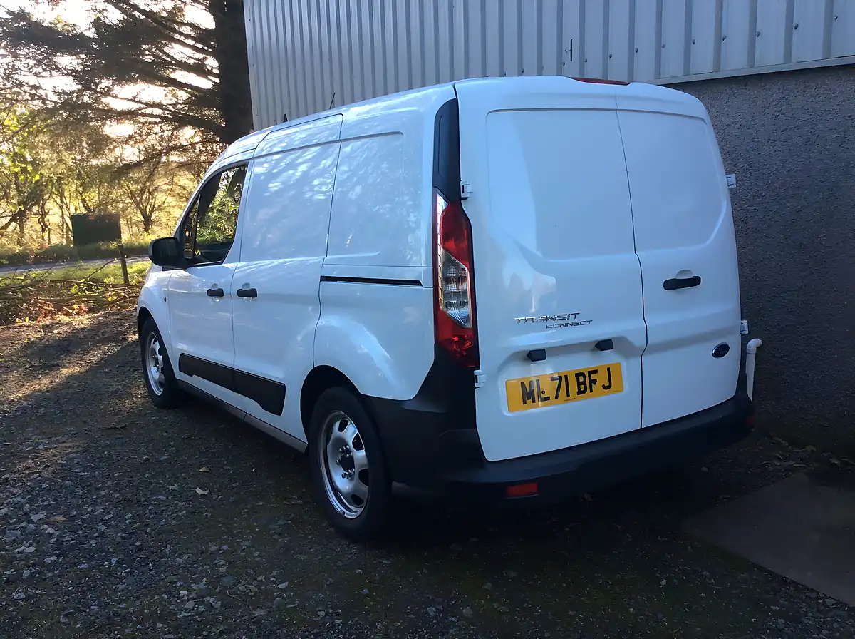 Used 2021 Ford Transit Connect Leader Van 200 L1 White - Interior and Exterior details 6