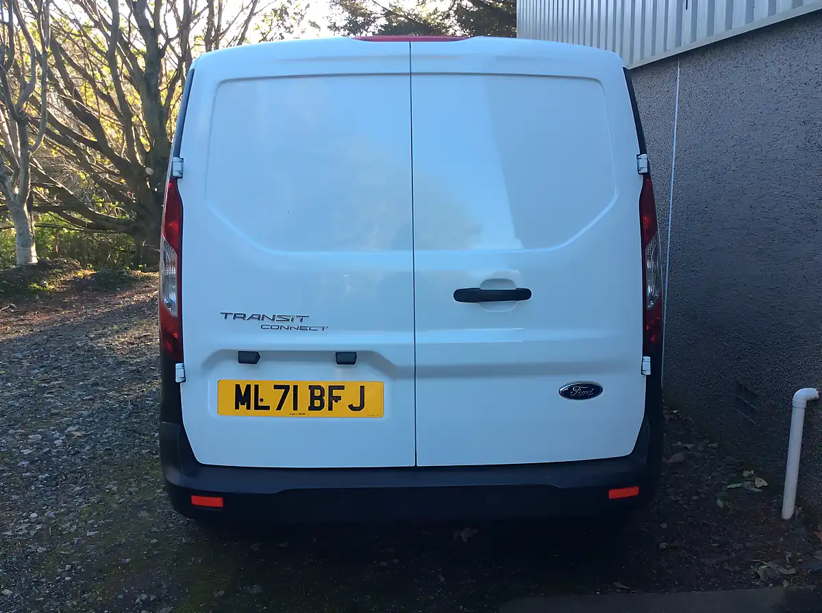 Used 2021 Ford Transit Connect Leader Van 200 L1 White - Interior and Exterior details 7