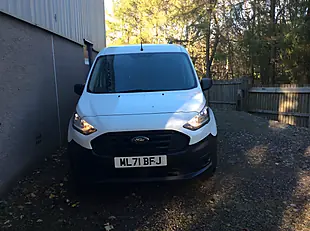 Used 2021 Ford Transit Connect Leader Van 200 L1 White - Interior and Exterior details 8