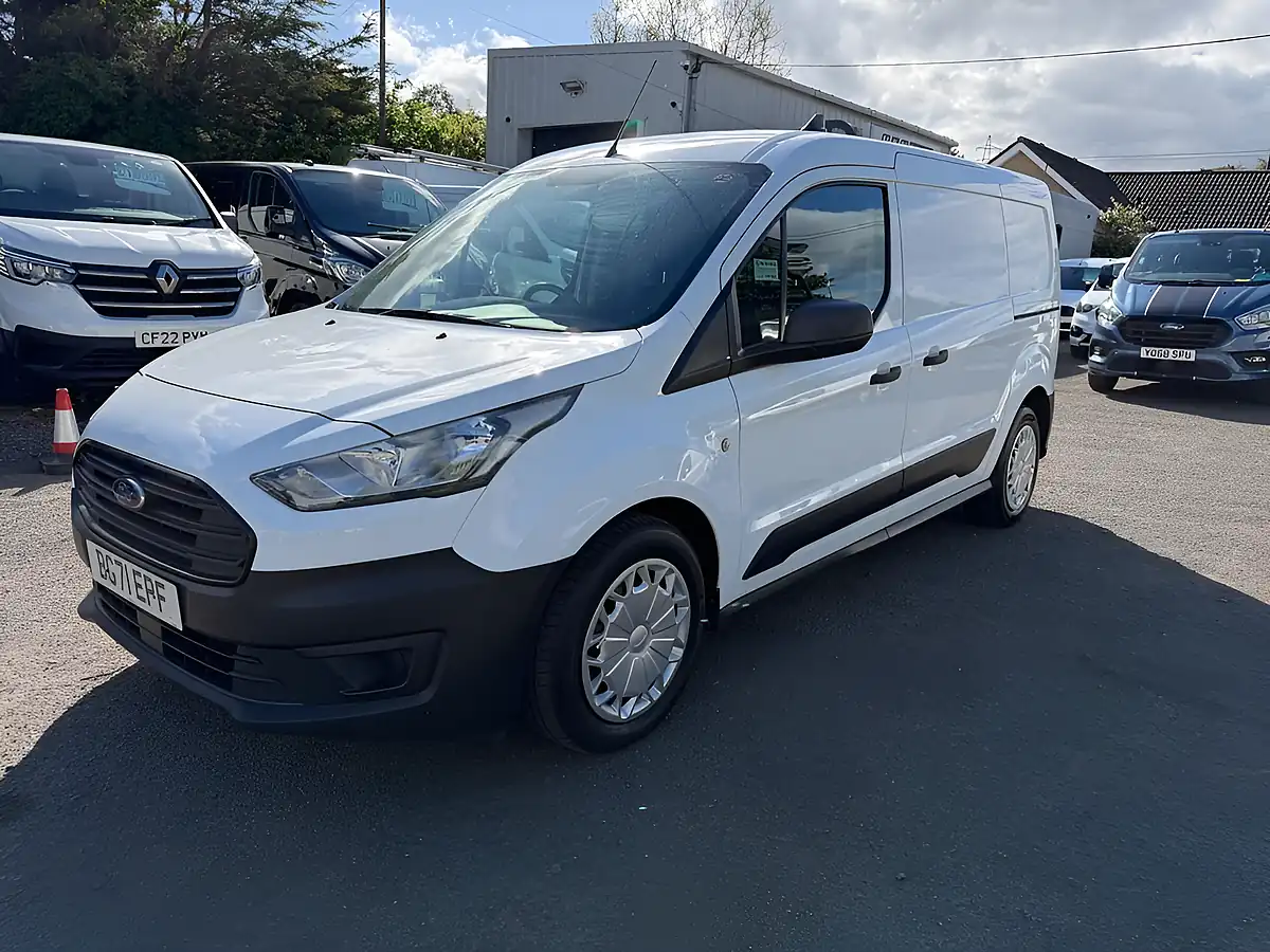 Used 2021 Ford Transit Connect Leader White - Front View