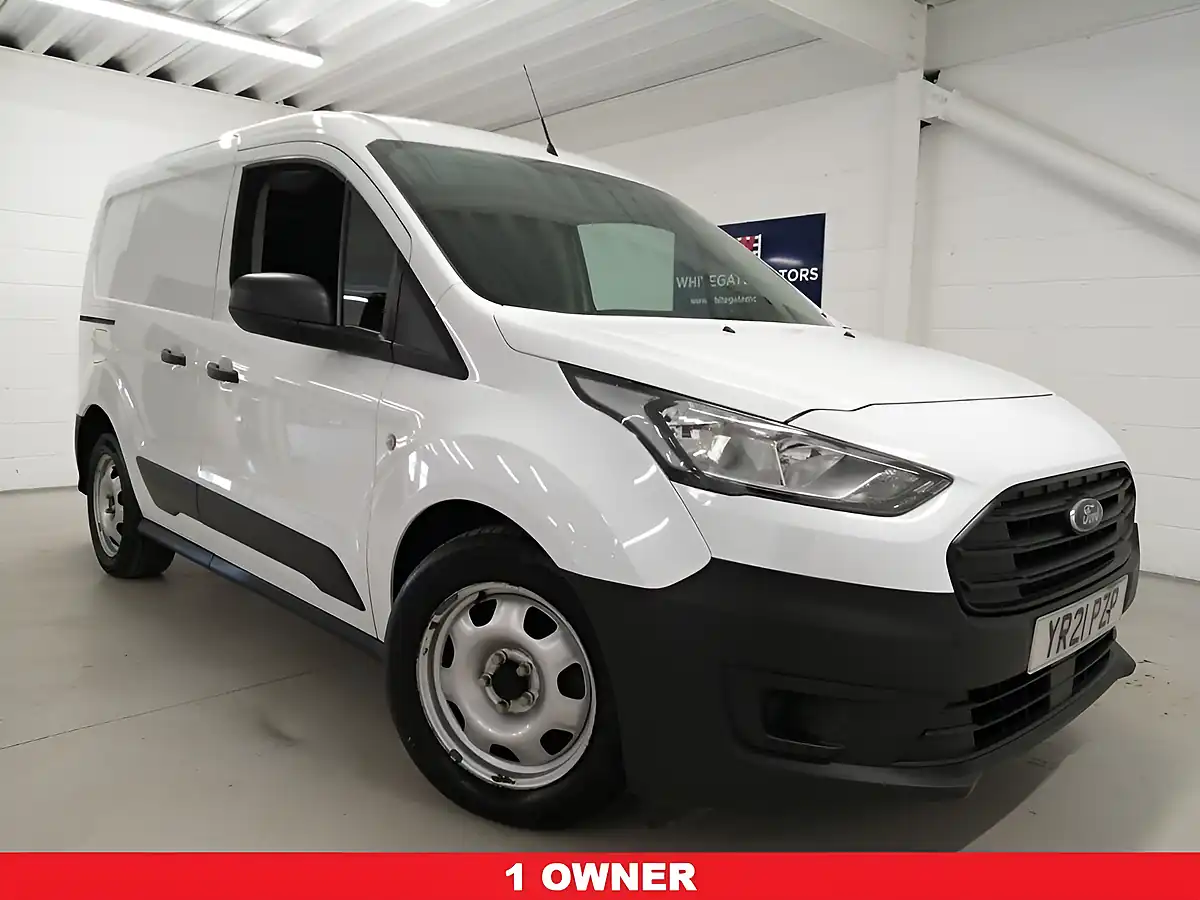 Used 2021 Ford Transit Connect Leader White - Front View