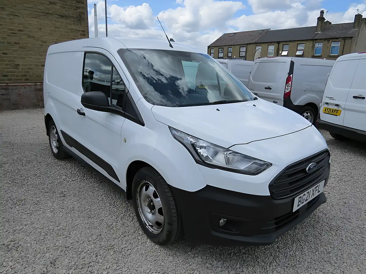 Used 2021 Ford Transit Connect Leader White - Front View