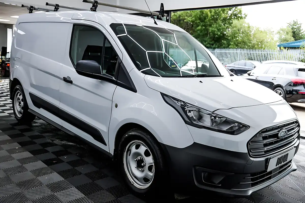Used 2021 Ford Transit Connect Leader White - Interior and Exterior details 8