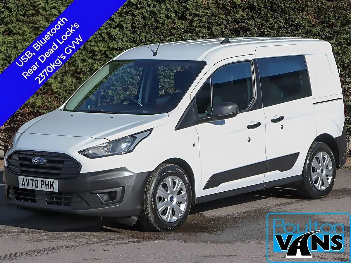 Used 2021 Ford Transit Connect Leader White - Front View