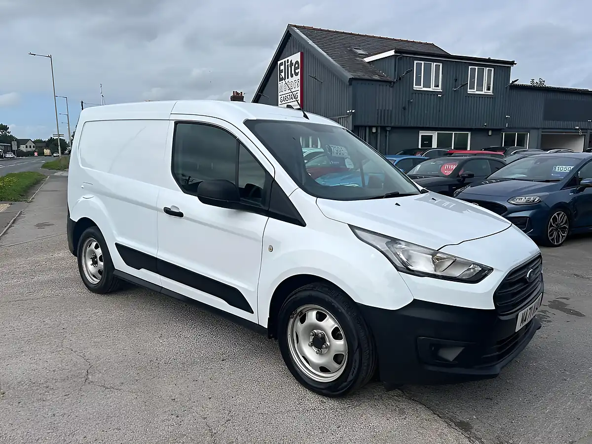 Used 2021 Ford Transit Connect Leader White - Front View