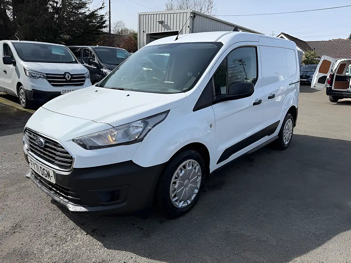 Used 2021 Ford Transit Connect Leader White - Front View