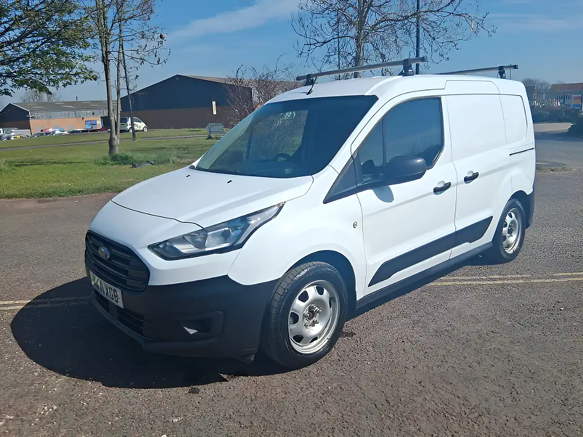 Used 2021 Ford Transit Connect Leader White - Front View
