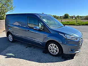 Used 2021 Ford Transit Connect Limited Blue - Interior and Exterior details 2